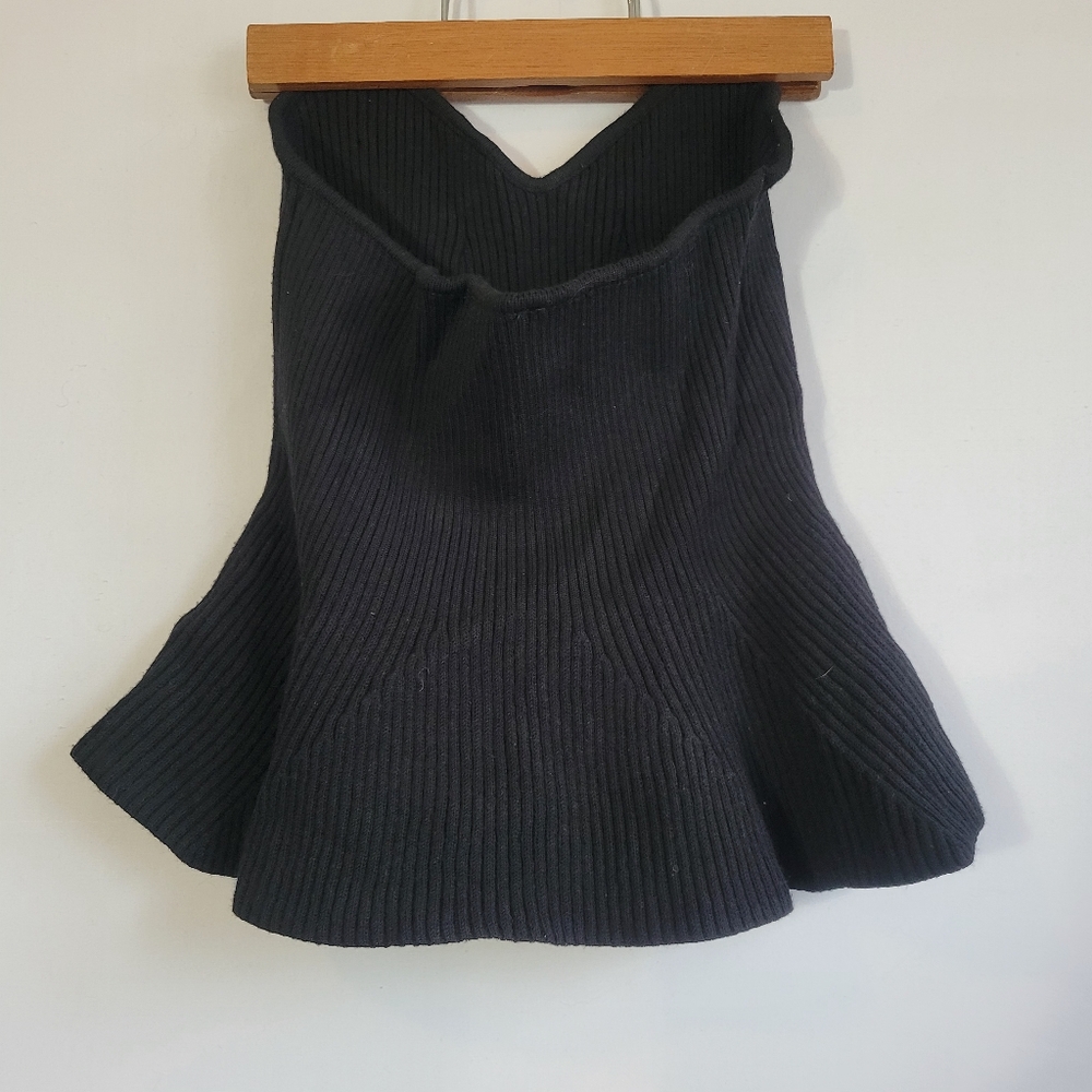 Dynamite Black Strapless Top - Picture 3 of 3